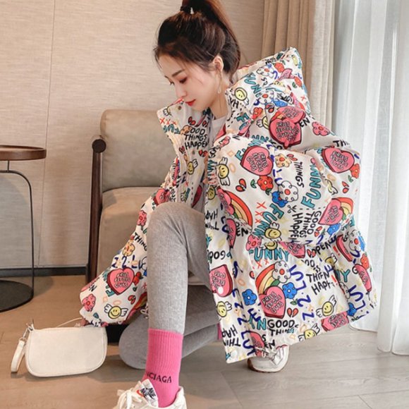 Jackets & Blazers - New winter cotton-padded clothes and bread